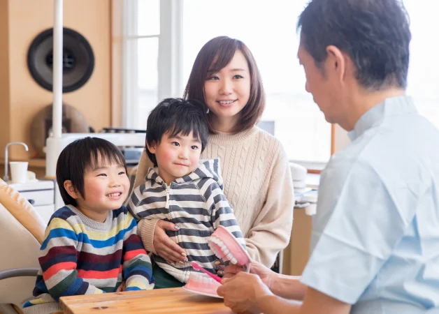 治療計画の説明の様子